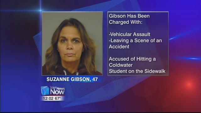 Woman arrested after suspected of hitting student with car